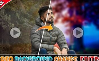 how to change on your video background Just One Click